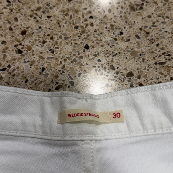 Levi’s wedgie straight fit button fly jeans size 30 - Picture 4 of 11